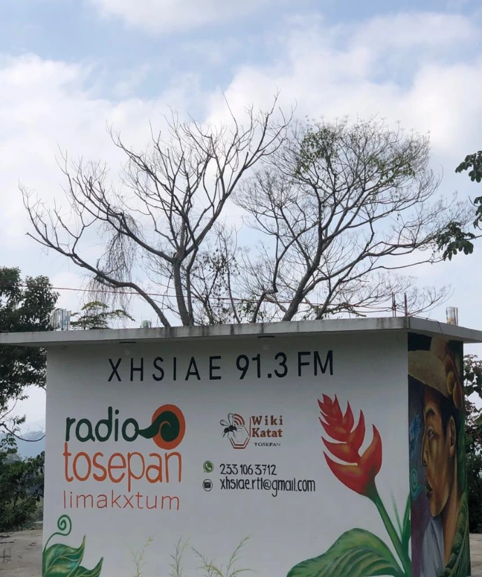 Cabina de Radio Tosepan Limakxtum